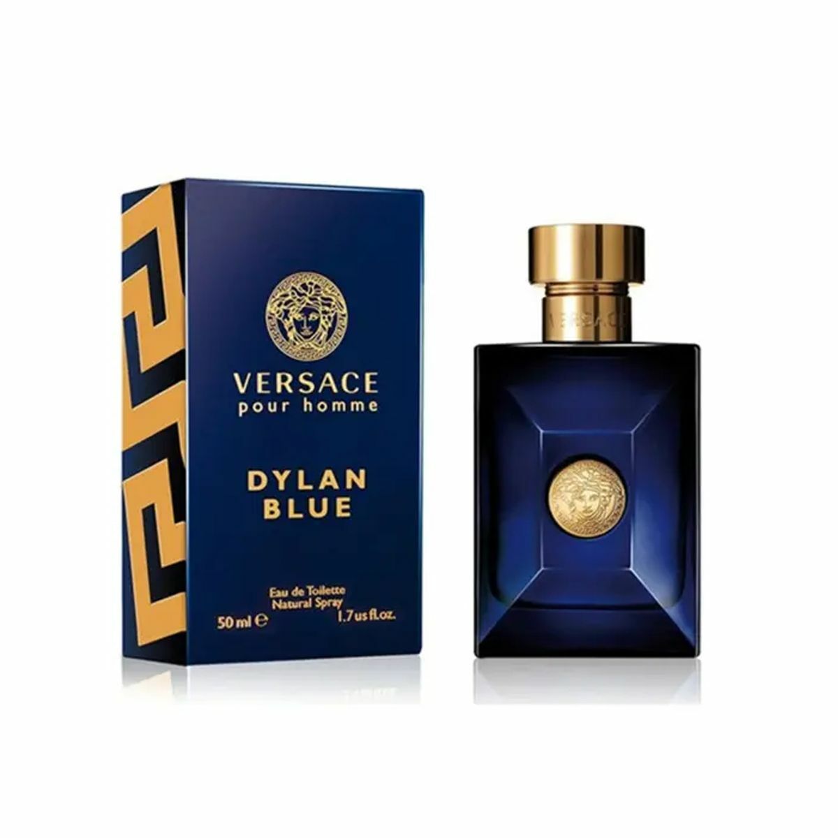 Versace Dylan Blue Pour Homme EDT 50 ml Erkek Parfüm Seti