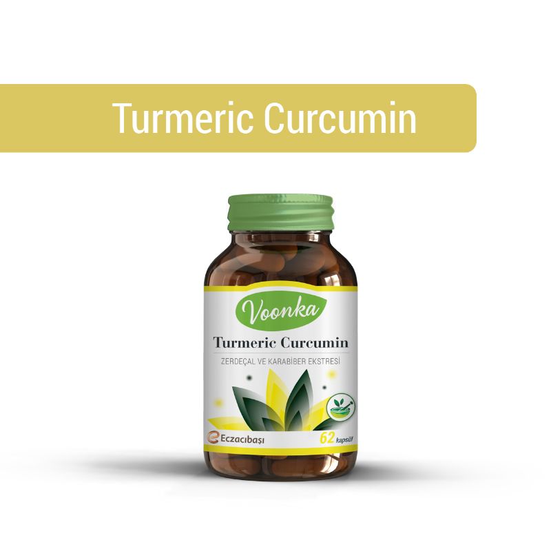 Voonka Turmeric Curcumin 60 Kapsül