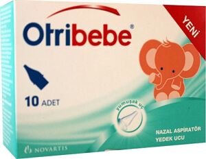 Otribebe Nazal Aspiratör Yedek Ucu 10'lu
