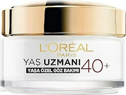 L'Oreal Paris Yaş Uzmanı 40 Kırışıklık Karşıtı Aydınlatıcı Göz Kremi 15 ml