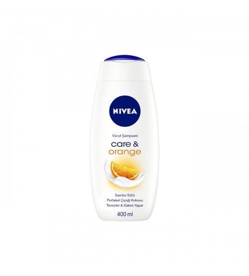 NIVEA NFC DUS SAMP CARE&ORANGE 400ML
