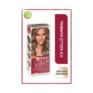 Garnier Çarpıcı Renkler Saç Boyası 7.11 Küllü Kumral