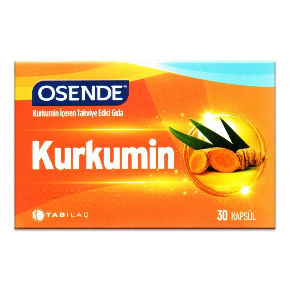 SKT:01/2024 Osende Kurkumin 30 Kapsül