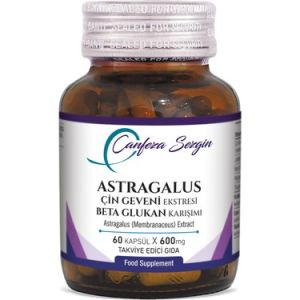 Canfeza Sezgin Astragalus Çin Geveni Ekstresi Beta Glukan 60 Kapsül