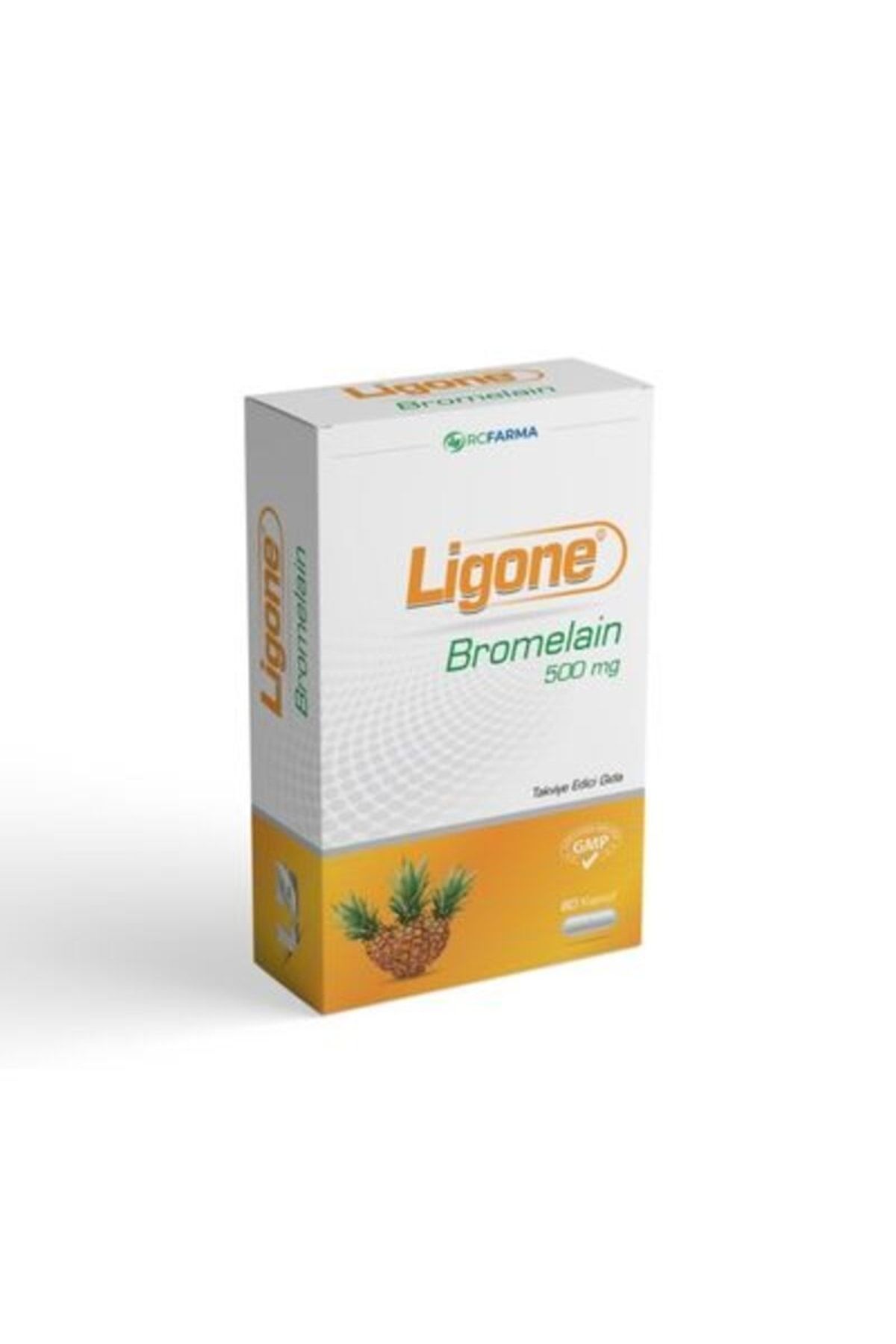 Ligone Bromelain 500 mg 60 Kapsül