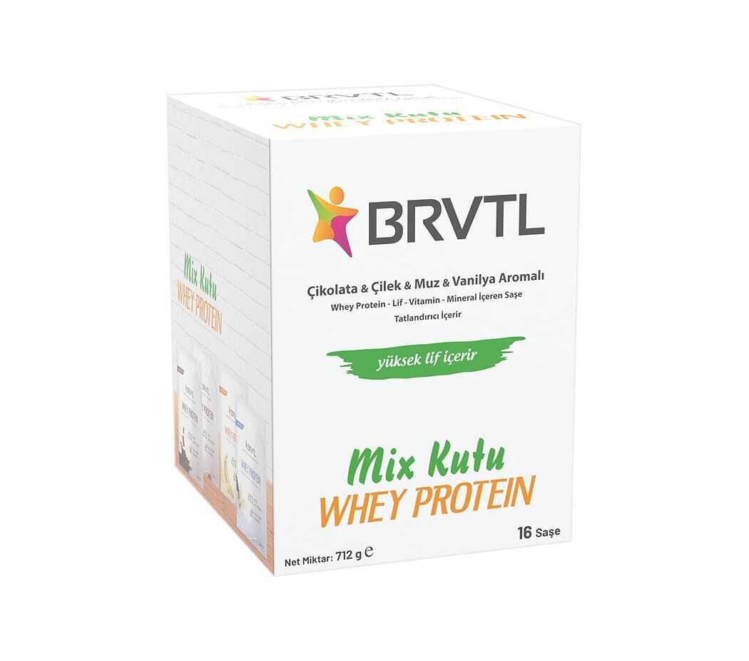 Barivital Protein Tozu 16 Saşe Mix Paket