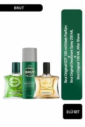Brut Original Erkek Parfüm Seti 2 EDT 100 ml
