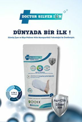 Doctor Silver Ion Kremli Vücut Temizleme Kesesi 10'lu