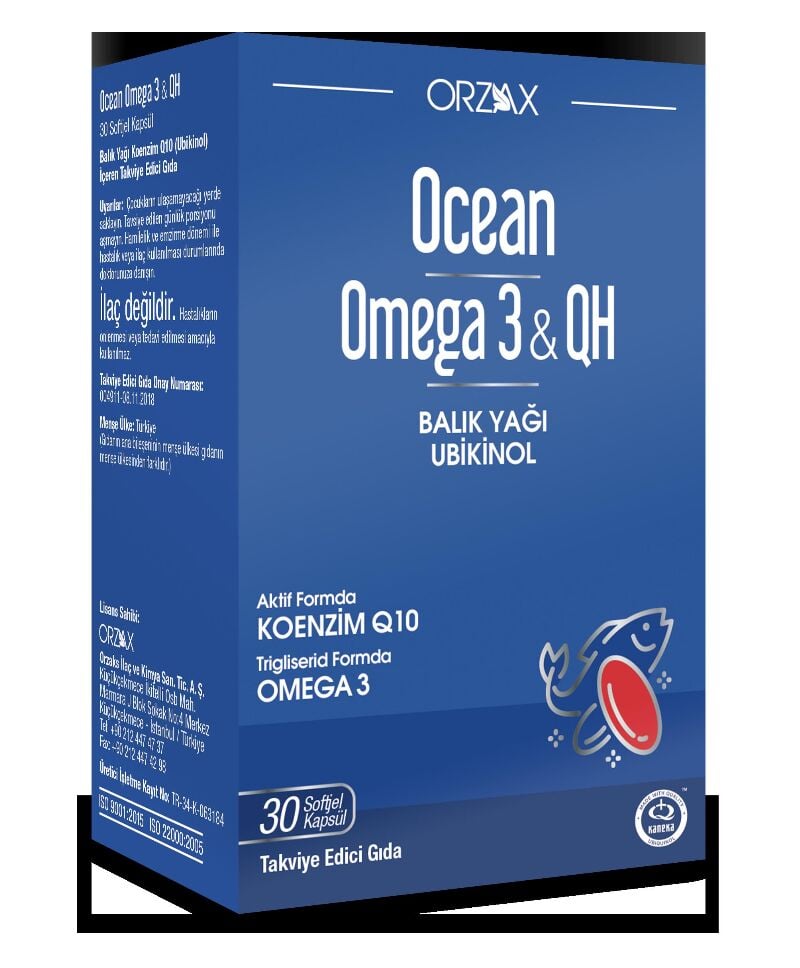 OCEAN OMEGA 3 QH 30 SOFT CAP.