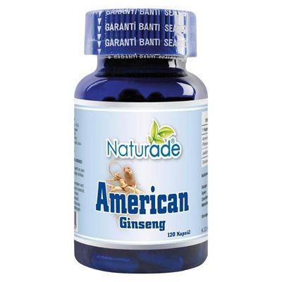 Amerikan Ginseng Kök Ekstraktı 120 Kapsül x 480 mg