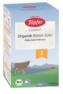 Topfer Organık Bebek Sutu 1 600 Gr.
