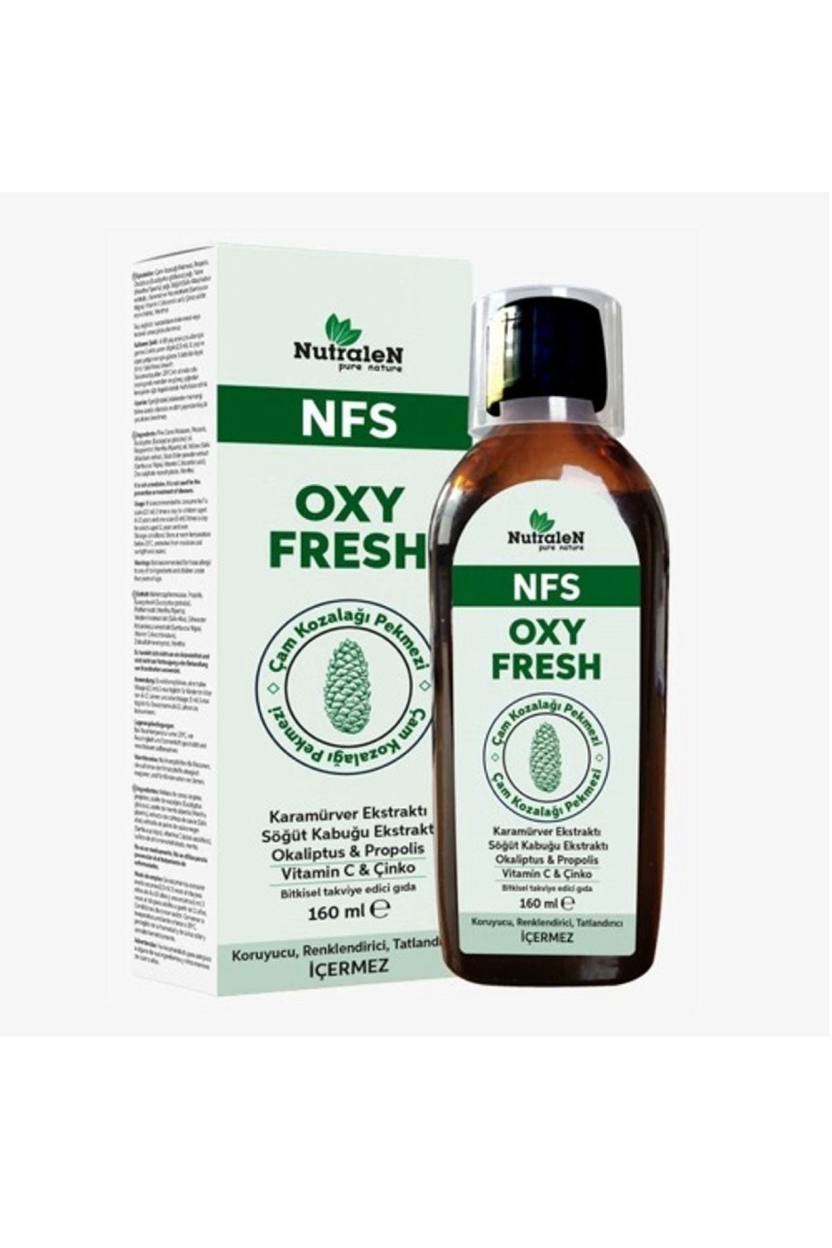 Nutralen Çam Kozalağı Pekmezi Nfs Oxy Fresh 160 ml