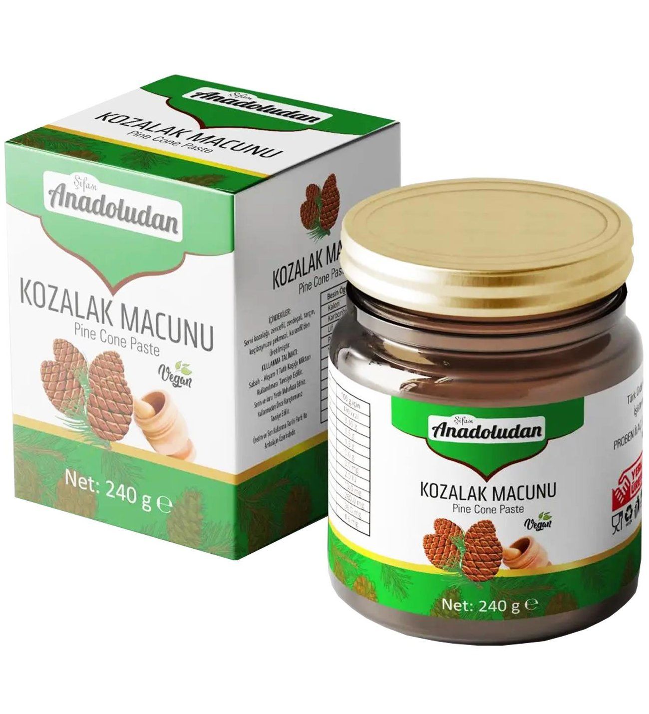 Şifası Anadoludan Kozalak Macunu 240 gr