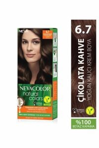 Neva Color Natural Saç Boyası Seti 6.7 Çikolata Kahve