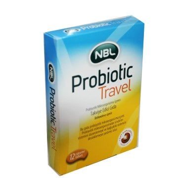 SKT:01/2024 NBL Probiotic Travel 12 Çiğneme Tableti