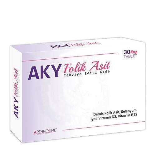 Aky Folık Asıt 30 Tablet