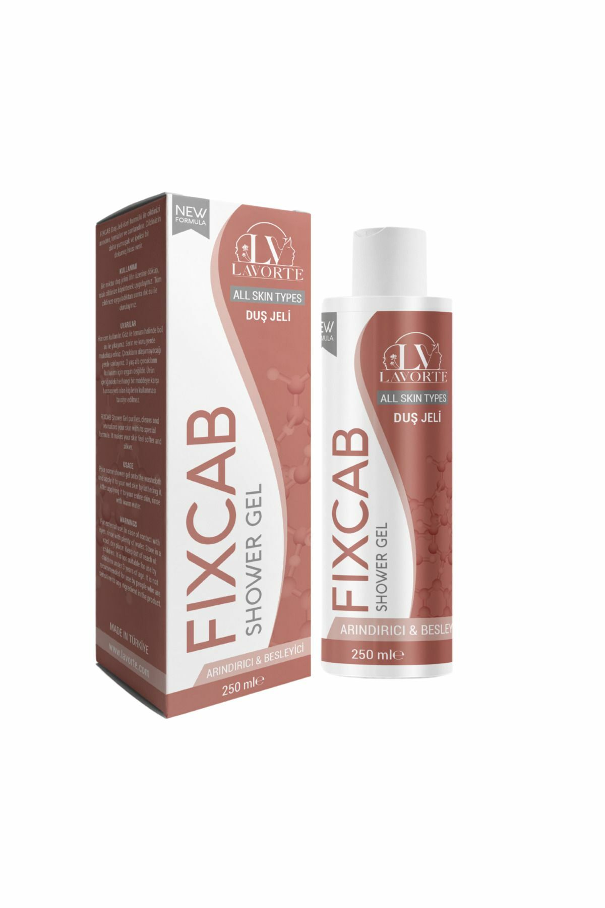 Fixcab Lavorte Arındırıcı Duş Jeli 250 ml