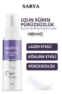 Sarya Tüm Ciltler İçin Tüy Dökücü Krem 75 ml