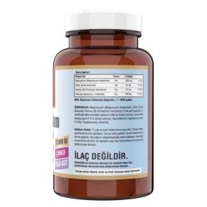 NCS Magnezyum Bisglisinat Çinko B6 Folik Asit ZMA 180 Tablet