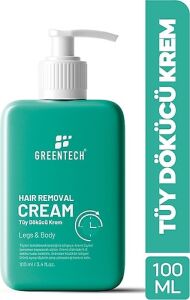 Greentech Tüy Dökücü Krem Tüm Ciltler 100 ml