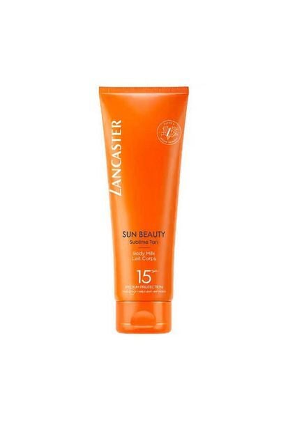 Lancaster Sun Beauty Sublime Tan Body Milk Güneş Koruyucu Vücut Sütü SPF15+ 250 ml