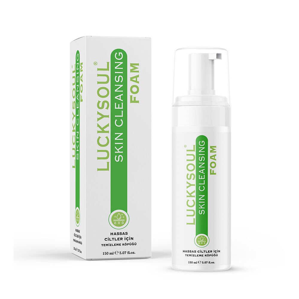 Luckysoul Hassas Ciltler İçin Temizleme Köpüğü 150 ml