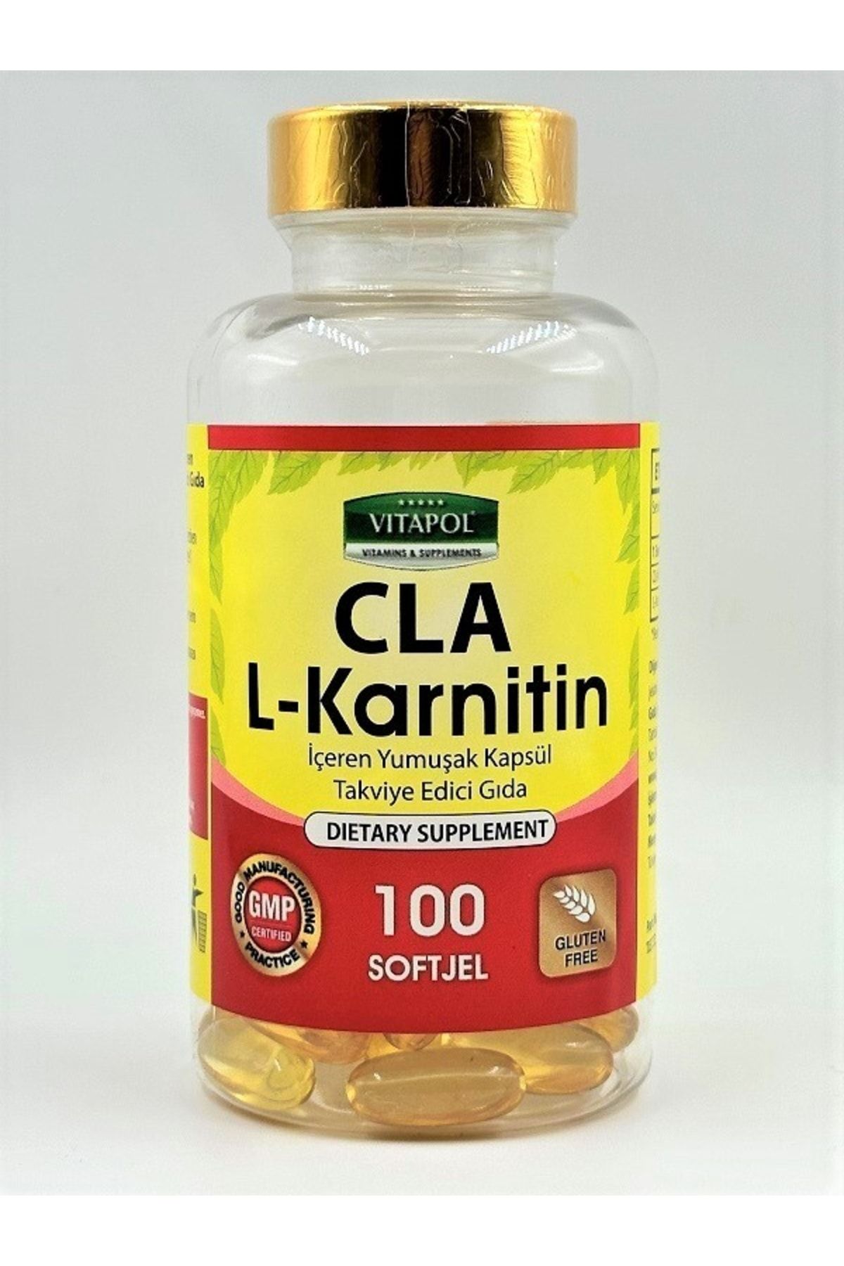 Vitapol CLA L-Carnitin İçeren 100 Softgel