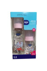 Wee Baby Cam Biberon Seti 125 ml + 250 ml (Maşa Hediyeli)