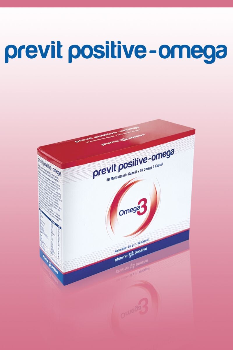 PREVIT POSITIVE OMEGA 3 60 CAP.