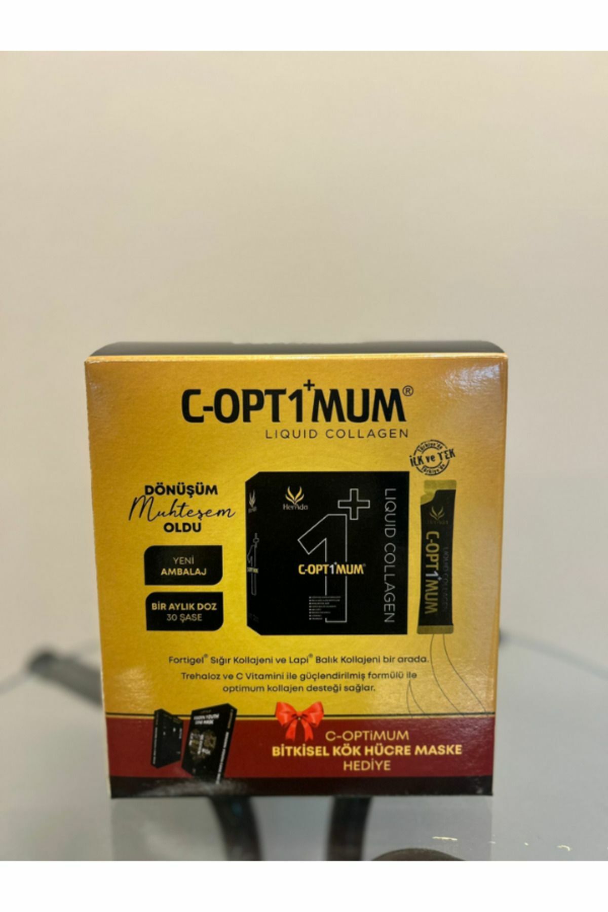 C-Optimum Likit Collagen 30 Saşe + Maske Hediyeli
