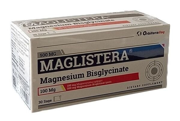 Maglistera Magnezyum Bisglisinat 500 mg 30 Saşe