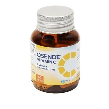 SKT:12/2023 Osende Vitamin C 60 Kapsül