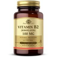 SOLGAR VITAMIN B2 (RIBOFLAVIN) 100 MG 100 CAP.