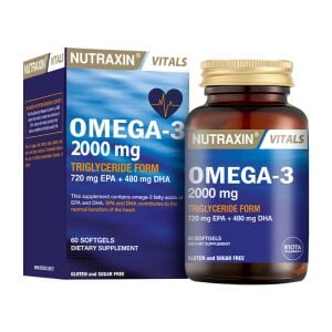 NUTRAXIN OMEGA3 2000 MG 60 SOFT JEL