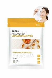Pekah C Vitamini ve 13 Bitki Özü İçeren Canlandırıcı Leke ve Kırışıklık Karşıtı Yüz Maske Seti 5'li