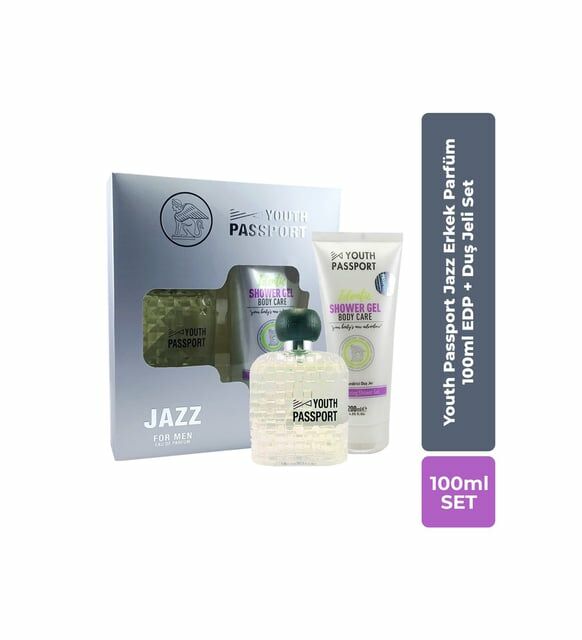 Youth Passport Jazz Erkek Parfüm 100 ml EDP + Duş Jeli Set