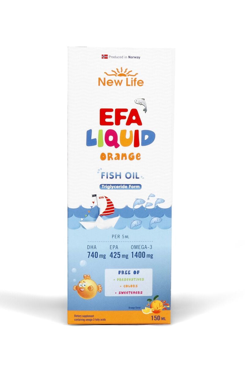 EFA LIQUID ORANGE 150 ML