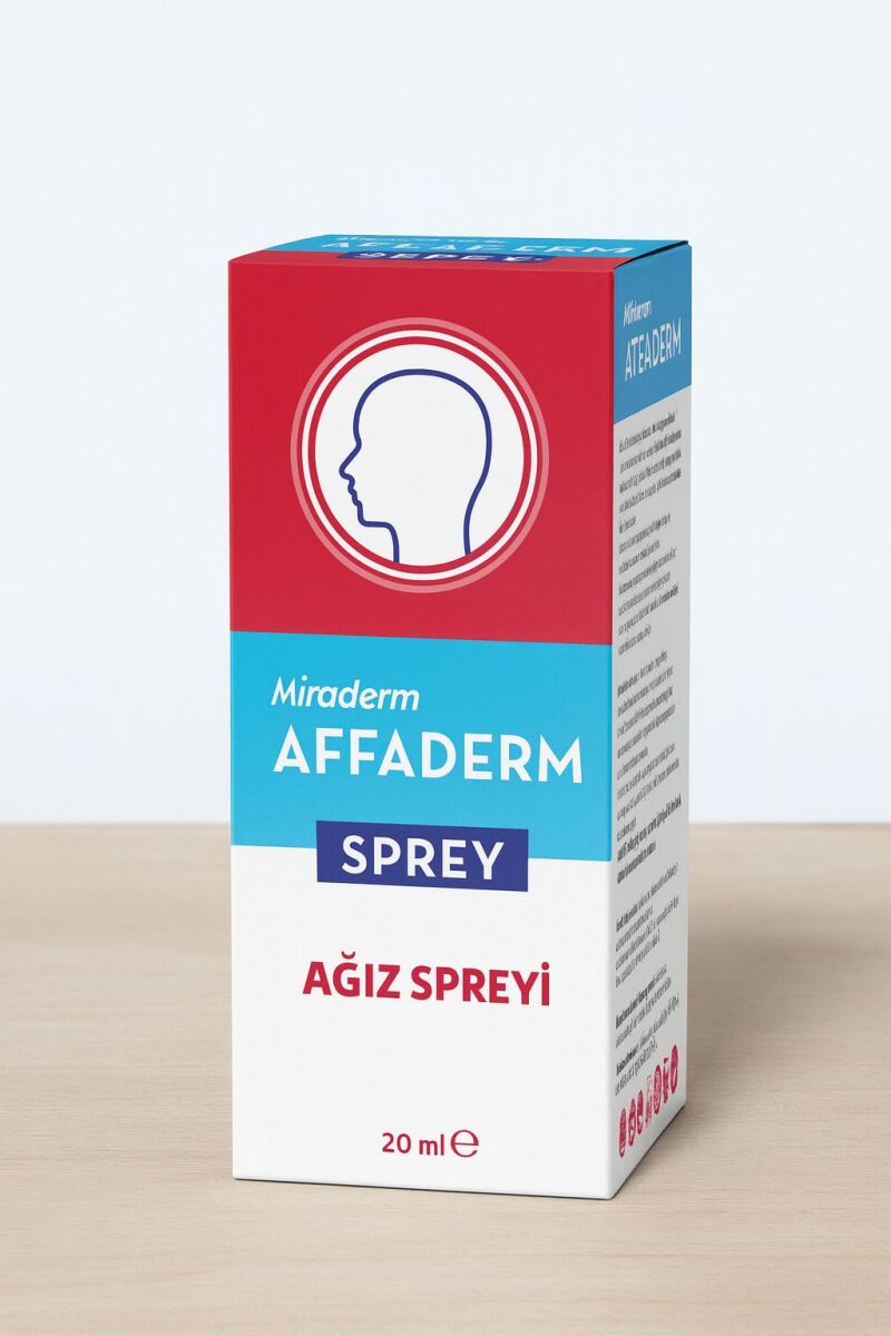 AFFADERM AGIZ SPREY 20 ML MIRADERM