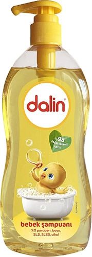 Dalin Bebek Şampuan 900 ml & Pro Lollipop Açma/Tarama Fırça - 11 Turuncu