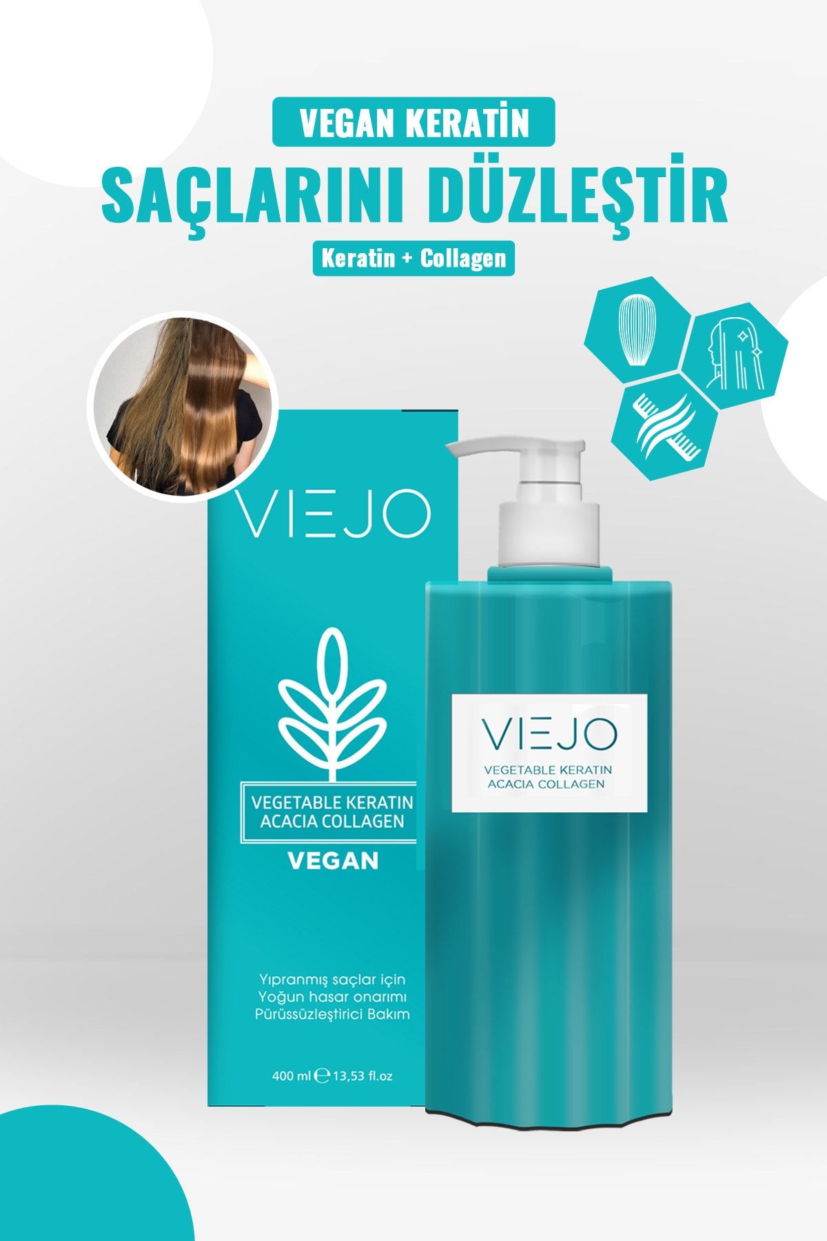 Viejo Vegan Keratin 400 ml