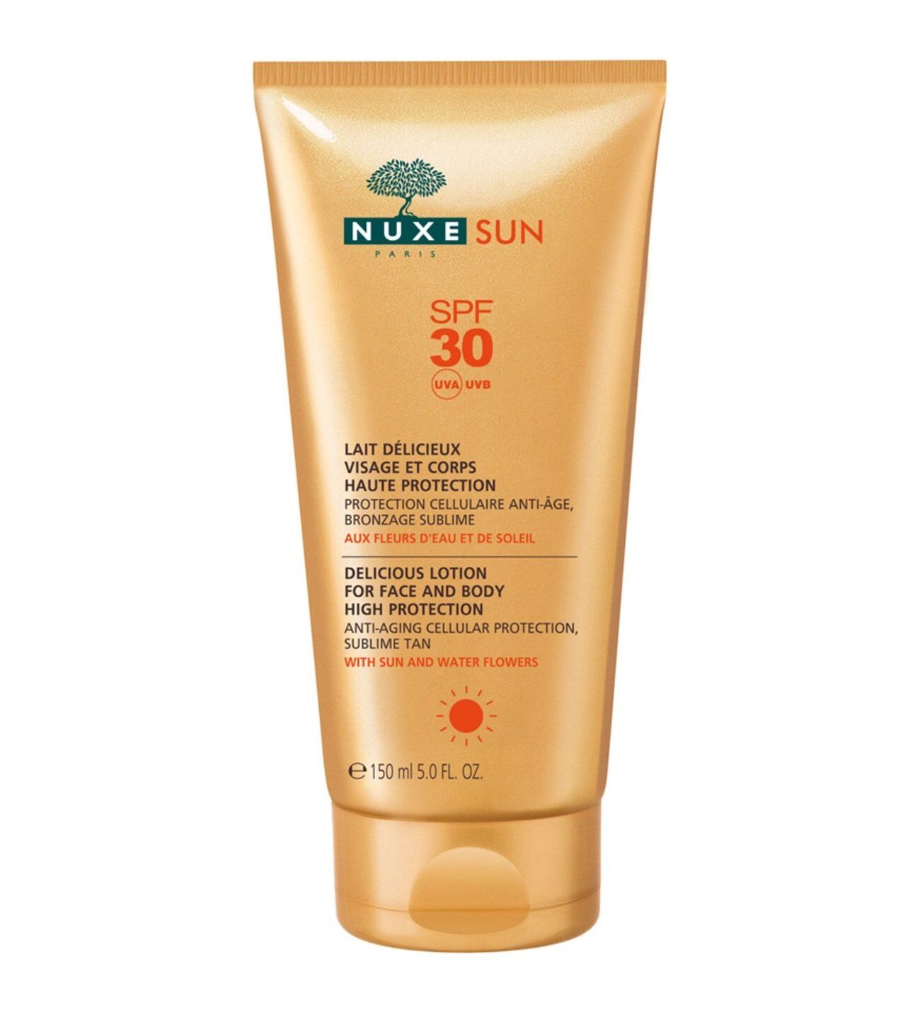 Nuxe Lait Delicieux Güneş Koruyucu Yüz ve Vücut SPF50 150 ml