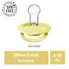 Tekli Bibs De Lux Silikon 0-36 Ay Emzik - Sunshine
