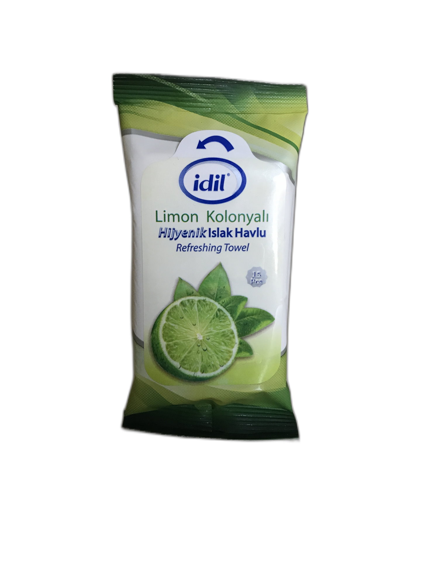İdil Limon Kolonyalı Cep Mendil 15 Yaprak - 36'lı Stand