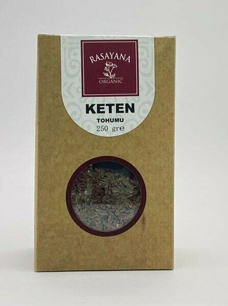 Rasayana Organik Keten Tohumu 250 gr