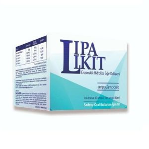 Lipalikit Enzimatik Hidrolize Sığır Kollajeni 30 Ampul 30 ml