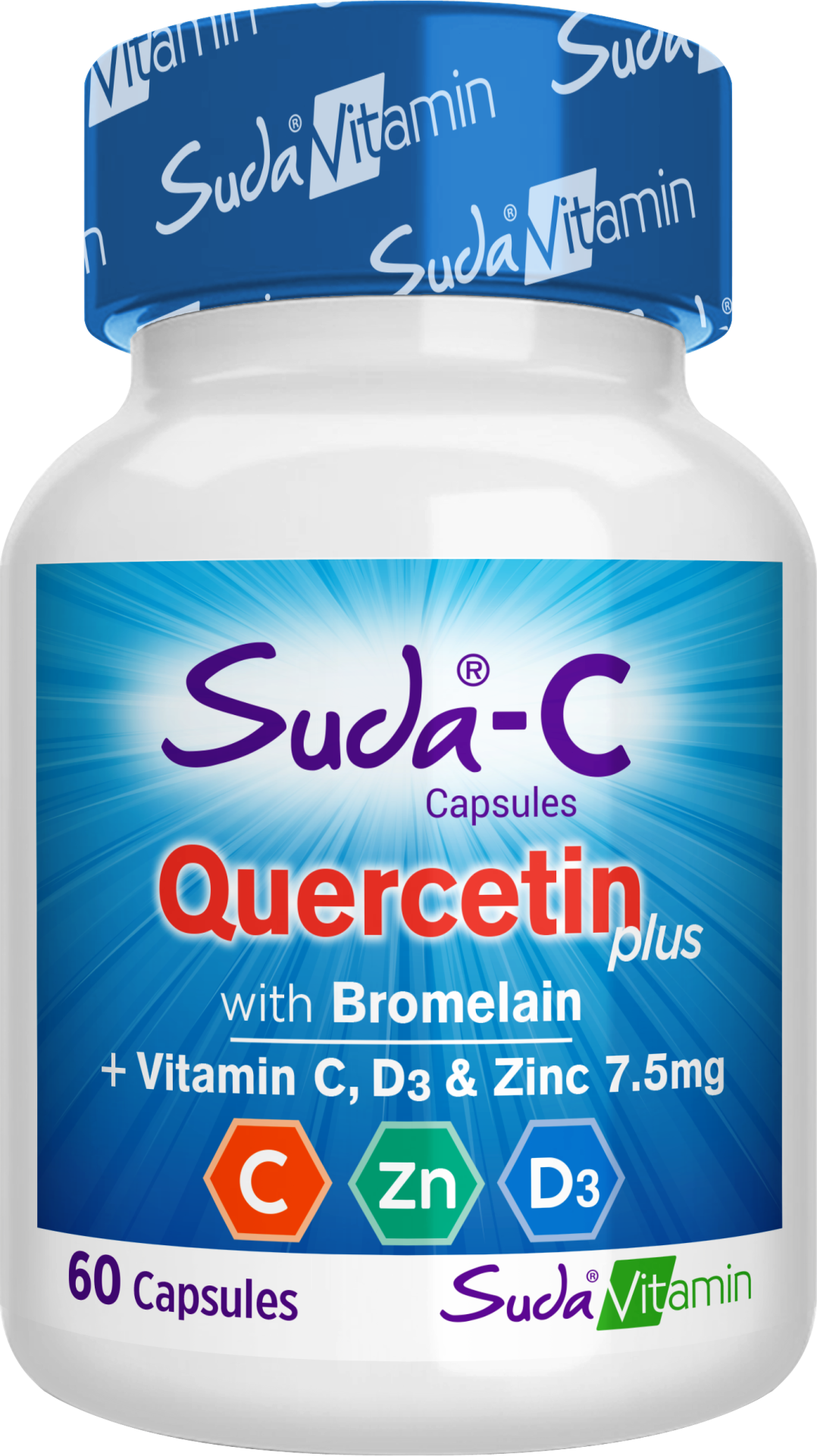 Suda Vitamin Suda-C Quercetin Plus 30 Kapsül