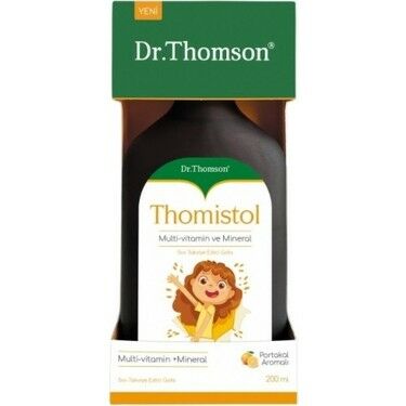 Dr. Thomson Thomistol Portakal Aromalı Şurup 200 ml