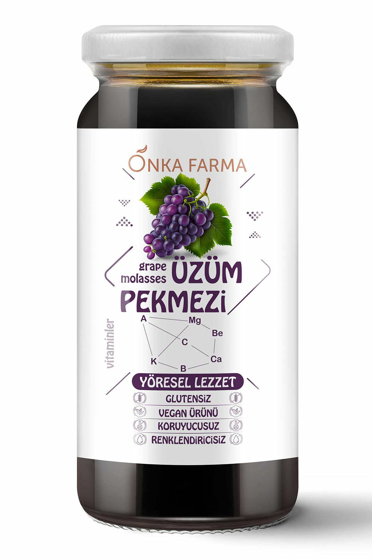 Onka Farma Doğal Üzüm Pekmezi Katkısız Koruyucusuz %100 Saf 315 gr
