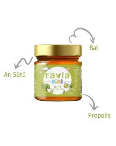 Ravla Kids Beemıx Arı Sütlü Bal Karışımı 250 gr