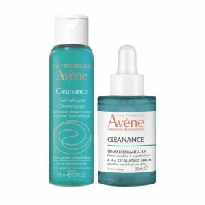 Avène Cleanance Yağlı ve Düzensiz Ciltlere Özel Bakım Kiti - Serum 30 ml + Temizleme Jeli 100 ml